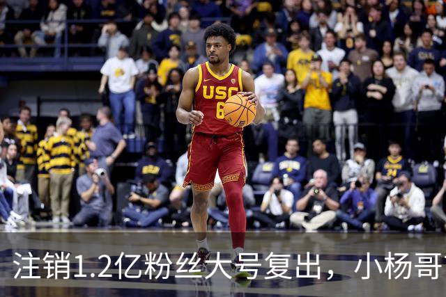 注销1.2亿粉丝大号复出，小杨哥首秀5分钟只有1700人看完